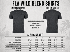 Florida Wild Swamp Buddies Tee – Military Green